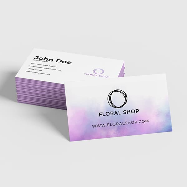 Painted Edge Cards