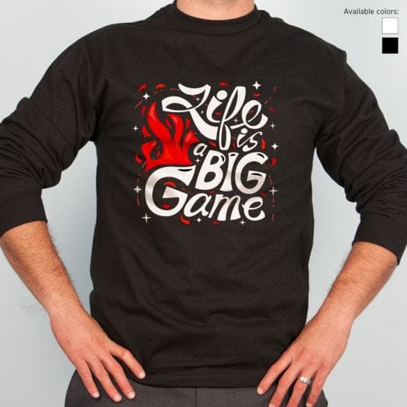 Men Long Sleeve Tee